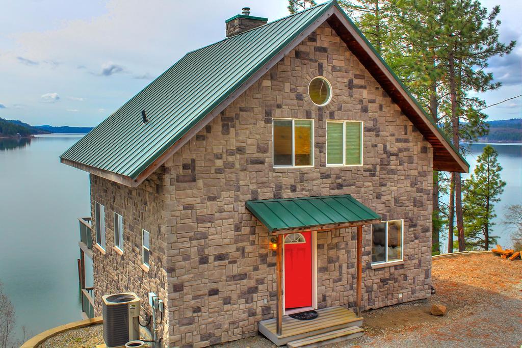 Beautiful Lake Coeur D'Alene Cabin On The Bay Mica Ngoại thất bức ảnh